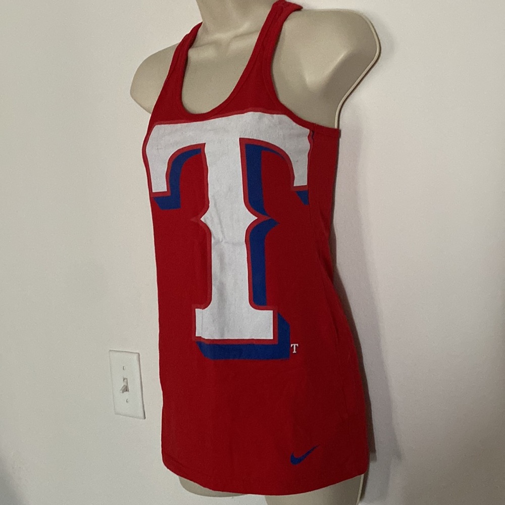 Texas Rangers Racerback Tank - Picture 2 of 8